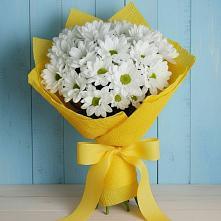 Букет цветов из:  Хризантемы в Высоком