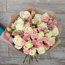 Букет цветов из:  Розы #REPLACE_PRED# Высоком