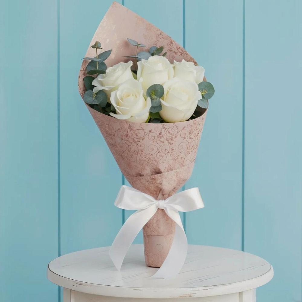 Букет цветов из: Розы в Высоком