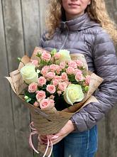 Букет цветов из:  Розы #REPLACE_PRED# Высоком