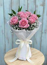 Букет цветов из:  Розы в Высоком
