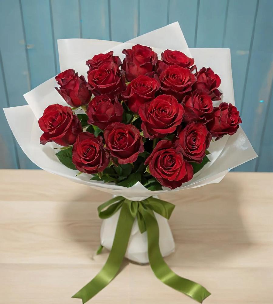 Букет Красные розы в Высоком