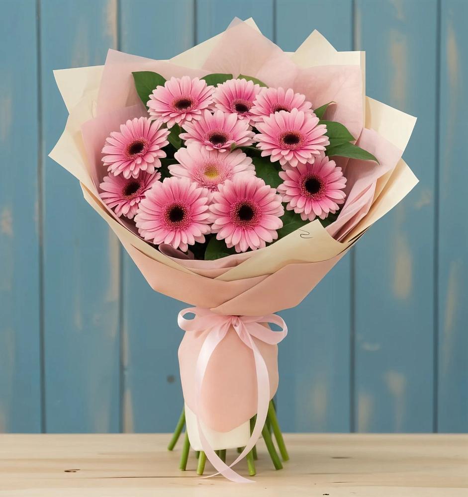 Букет цветов из: Герберы в Высоком