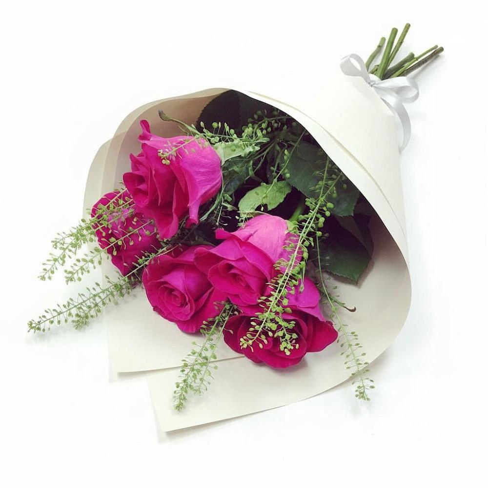 Букет цветов из: Розы в Высоком