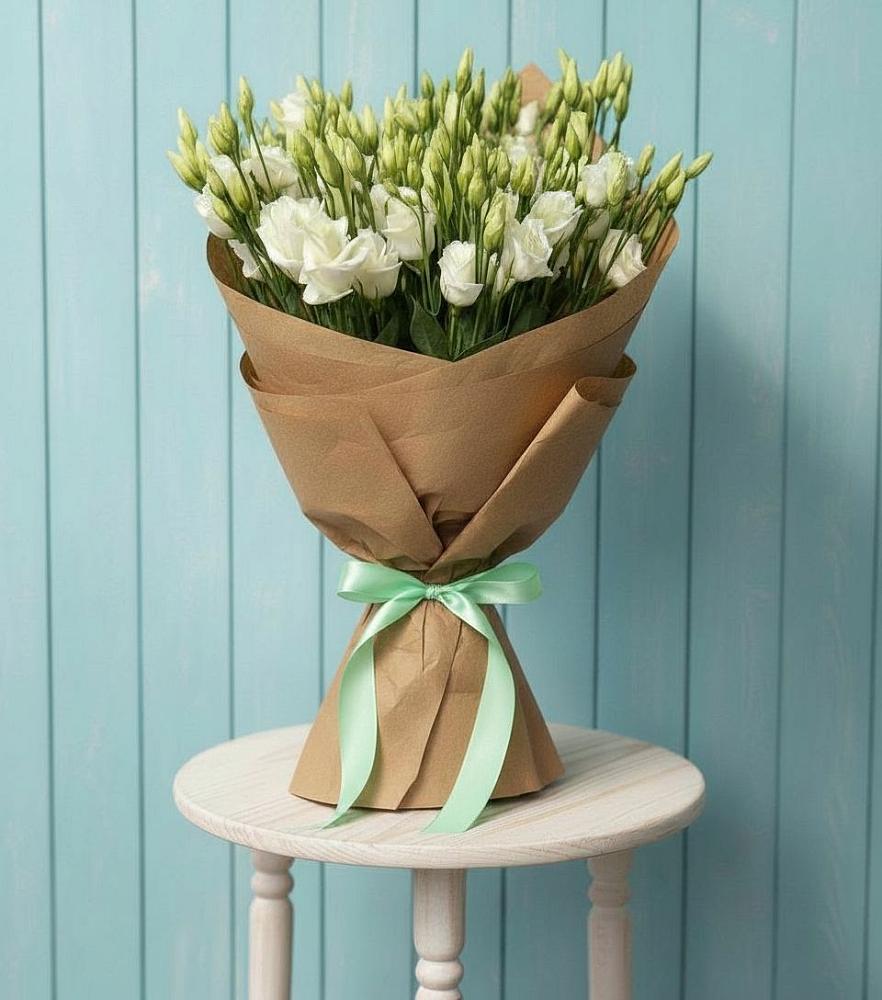 Букет цветов из: Лизиантусы в Высоком