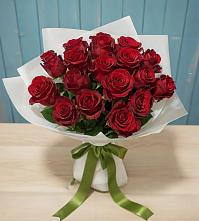 Букет Красные розы в Высоком