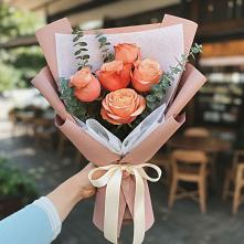 Букет цветов из:  Розы в Высоком