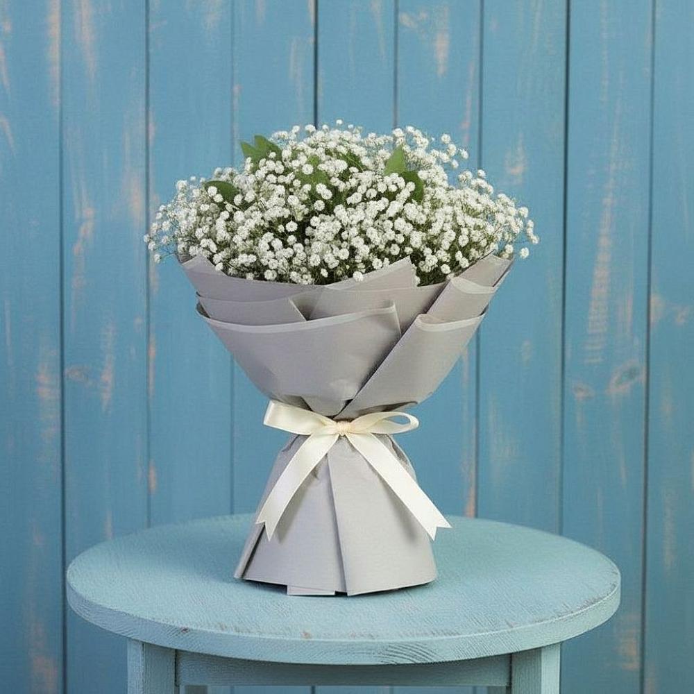 Букет цветов из: Гипсофила в Высоком