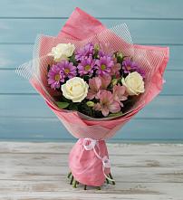 Букет цветов из:  Герберы в Высоком