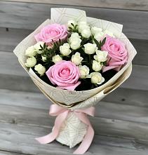 Букет цветов из:  Розы в Высоком