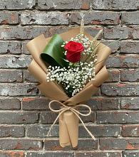 Букет цветов из:  Розы в Высоком
