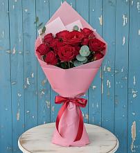 Букет цветов из:  Розы #REPLACE_PRED# Высоком