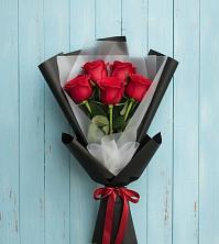 Букет цветов из:  Розы в Высоком